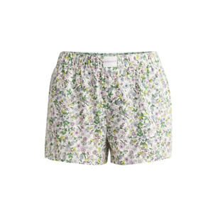 Joyspun Womens Woven Pajama Boxer Shorts Vivid White Multisize NWT